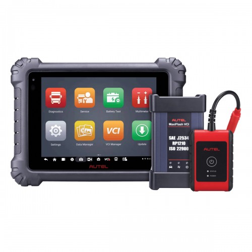 MaxiSYS MS909CV | AUTEL | Herramienta profesional de diagnóstico para vehículos comerciales