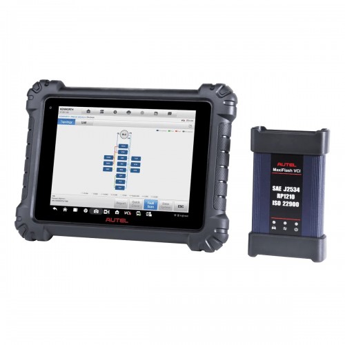 MaxiSYS MS909CV | AUTEL | Herramienta profesional de diagnóstico para vehículos comerciales