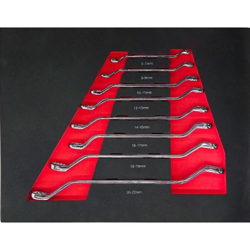 Carro portaherramientas con 10 cajones y 471 herramientas BD-RC39 | BALTICDIAG