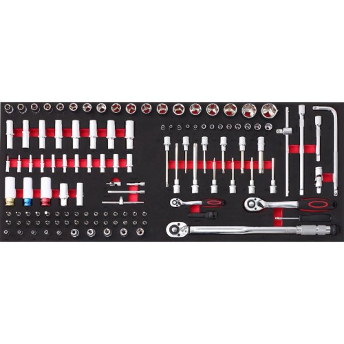 Carro portaherramientas con 10 cajones y 471 herramientas BD-RC39 | BALTICDIAG