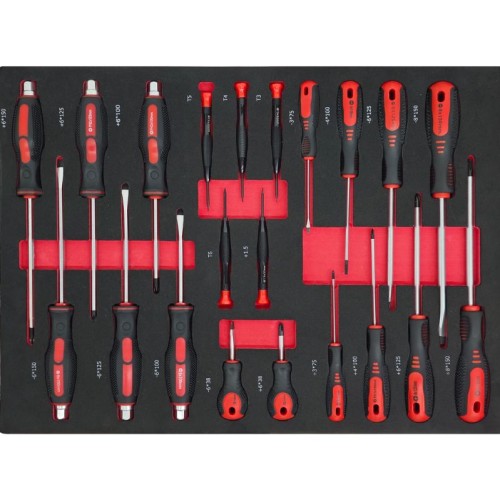 Carro portaherramientas con 10 cajones y 471 herramientas BD-RC39 | BALTICDIAG