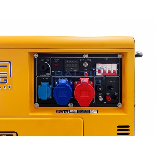 Generador diésel móvil de 7 kW | BD9500SE