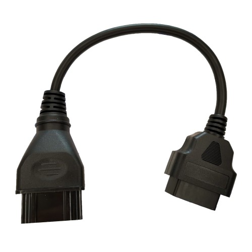 Cable Adaptador OBD2 de 12-PIN Renault | Cable de Diagnóstico Renault
