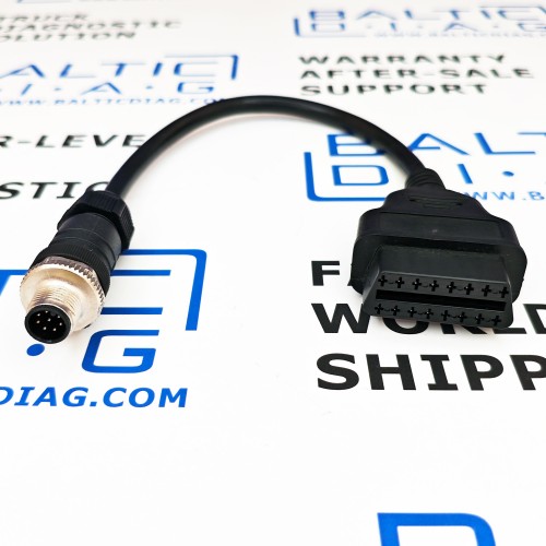 Cable OBD2 - x10 Lumberg cable for MAN Marine