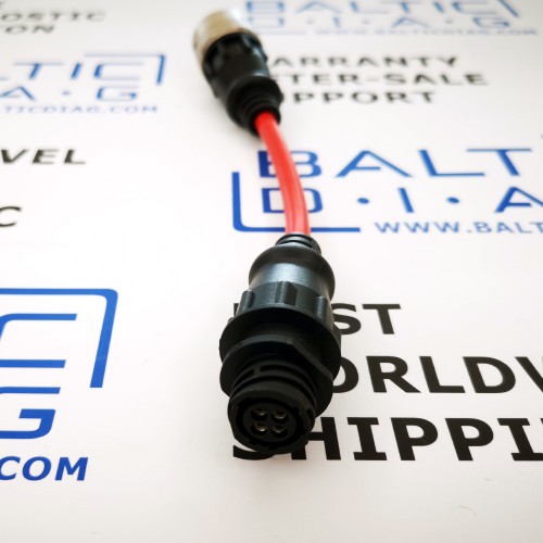Cable AGCO CANUSB de 12 pines y 4 pines para motores FENDT DEUTZ