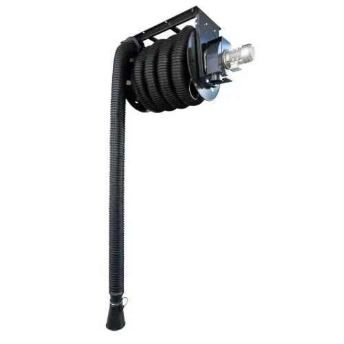 Exhaust Extraction Reel with Hose and Nozzle |Motor 0.75 kW