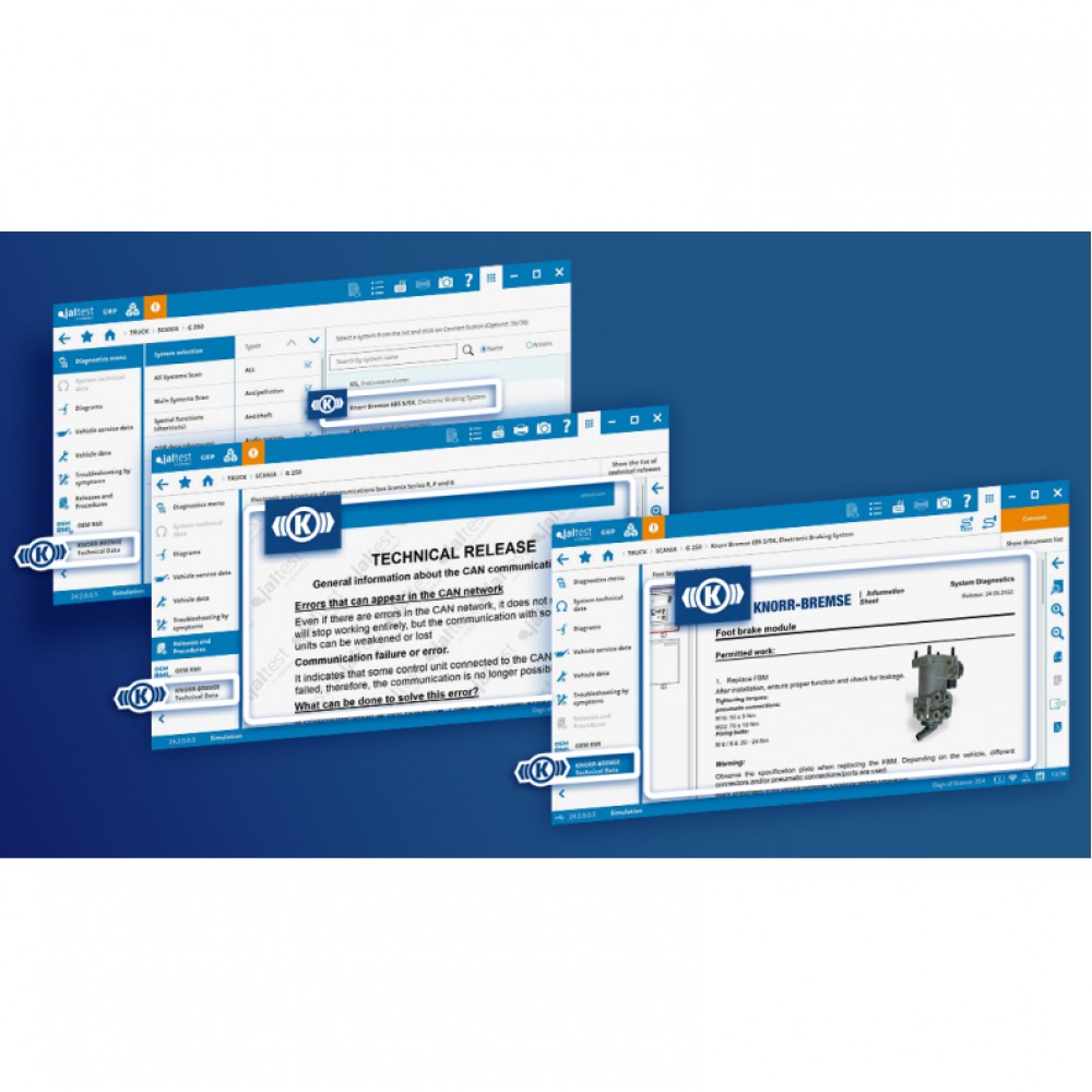 KnorrBremse Diagnostic Tool Advanced Diagnostic Kit