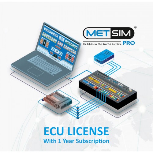 Metsim Pro | Engine Control Unit License with 1-Year Subscription