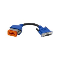 Komatsu 12-Pin Adapter | NEXIQ | For USB-Link 2 and USB-Link 3 interface