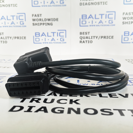 OBD2 Diagnostic Cable Extension Male to Female 150 cm OBD2 Diagnostic Cable Extension Male to Female 150 cm