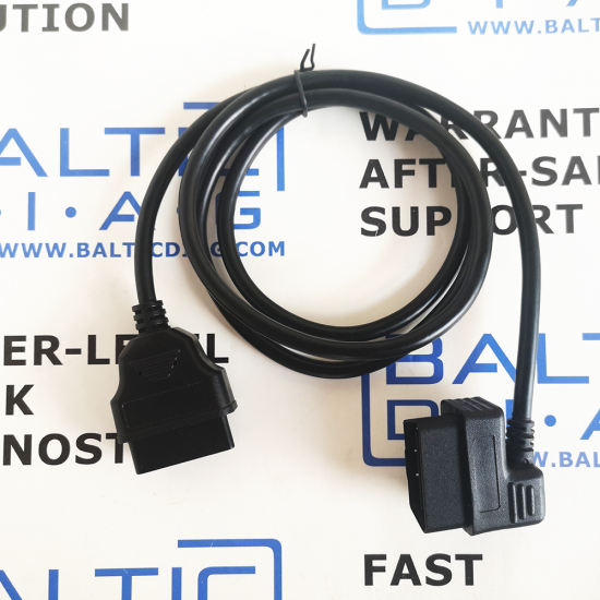 OBD2 Diagnostic Cable Extension Male to Female 150 cm OBD2 Diagnostic Cable Extension Male to Female 150 cm