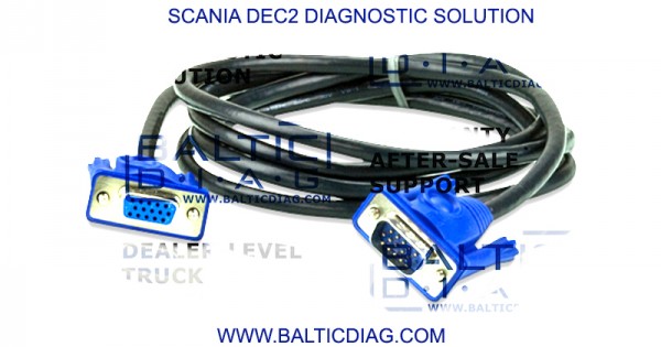 SCANIA DEC2 Engine Diagnostic Cable | OEM Diagnostic Tool