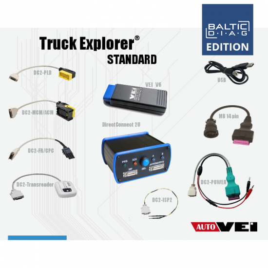 TRUCK EXPLORER STANDARD KIT | BALTICDIAG EDITION TRUCK EXPLORER STANDARD KIT | BALTICDIAG EDITION
