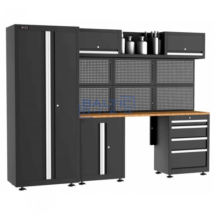 Auto Workbench Premium 13-Piece Professional Workbench Set | Modular Workshop ...
