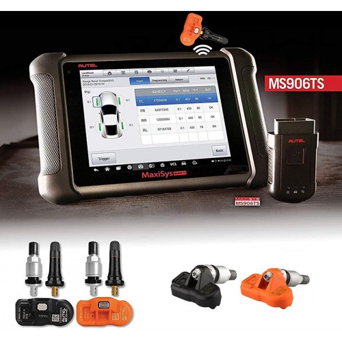 AUTEL MaxiSYS MS906TS - Wireless TPMS & Advanced Diagnostics System AUTEL MaxiSYS MS906TS - Wireless TPMS & Advanced Diagnostics System