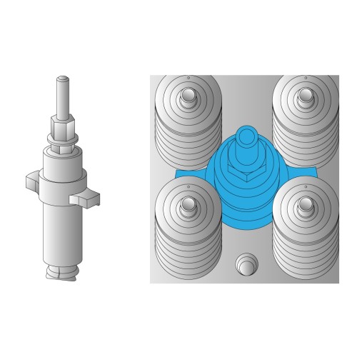 Tool To Remove Injector Sleeve For VOLVO/RENAULT | Cojali 50105097