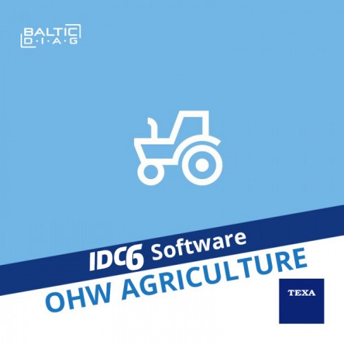 IDC6 Plus OHW Agri | TEXA | Software Activation