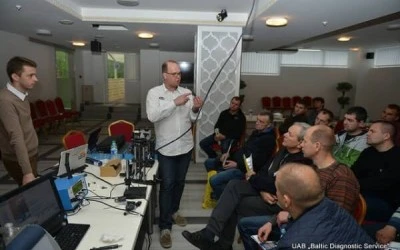 MAGNETTI MARELI DIAGNOSTIC TOOLS DEMONSTRATION IN VILNIUS.