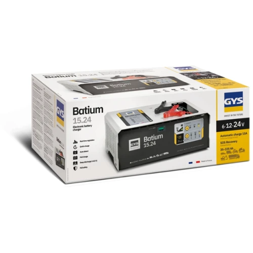 Batium 15-24 24V | GYS | Cargador de batería automático