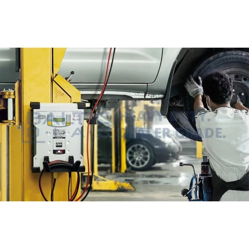 thumbnail image 2 of GYSFLASH 100.12 HF Battery Charger – 029415 – Body Repair, 5m Cables – GYS 2 of 6