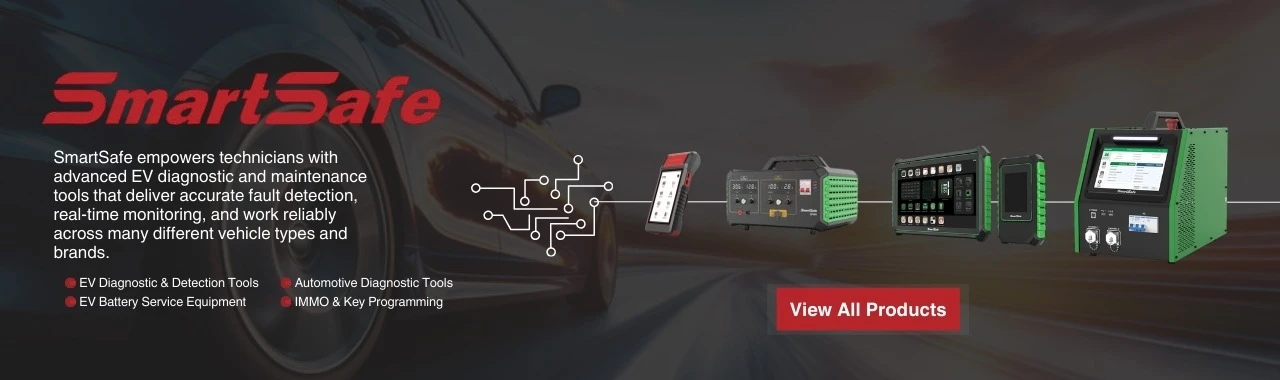 SMARTSAFE EV-Diagnosetools und Batterie-Servicegeräte