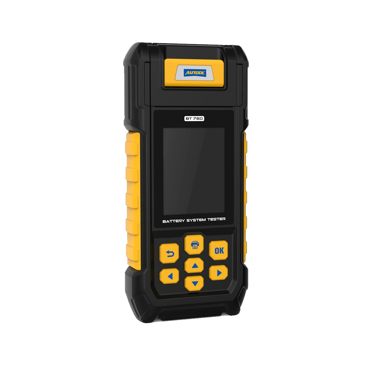 Batterijtester, BT760 Auto Batterij Tester Analyzer 1 2v 24V Auto Cranking Charging Test Tool met printerdiagnostiek for vrachtwagenmotorfiets(15 PCS Printer Paper