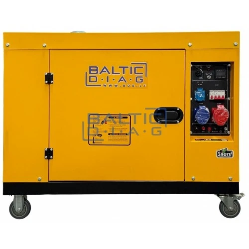 Mobile Diesel Generator 9.5kW | BD12500SE