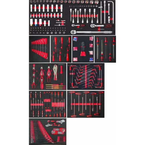 Tool Trolley With 10 Drawers And 471 Tools BD-RC39 | BALTICDIAG