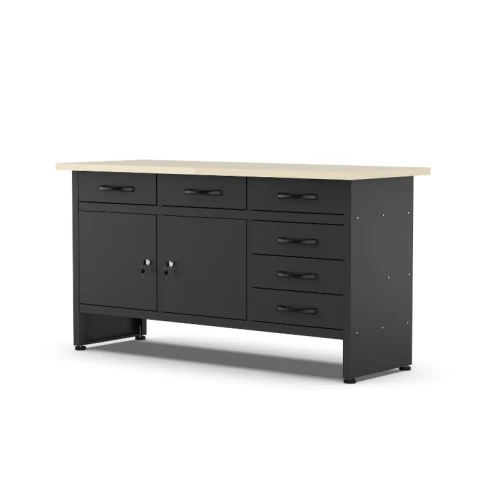 Workbench with Wooden Worktop | BalticDiag