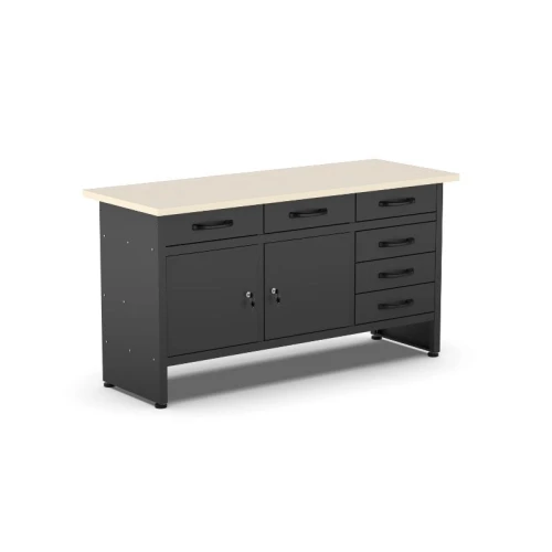 Workbench with Wooden Worktop | BalticDiag