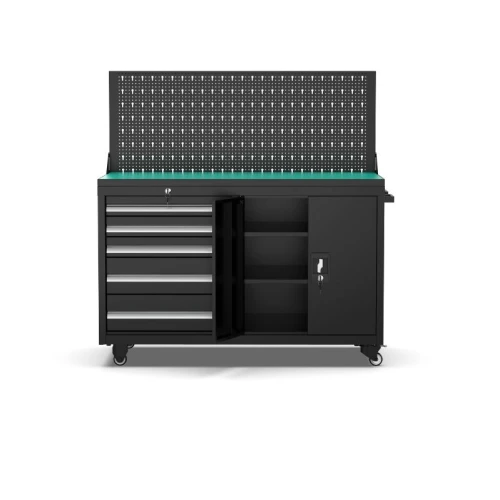 Mobile Workshop Workbench with 5 Drawers | BalticDiag