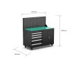 Mobile Workshop Workbench with 5 Drawers | BalticDiag