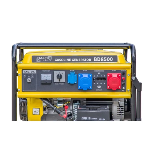 Gasoline generator 8 kW, 230 V / 400 V | BD8500