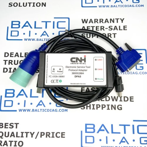 Herramienta de Diagnóstico CNH | Interfaz de Diagnóstico DPA5 | Adaptador de Protocolo Dearborn 5