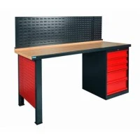 Desktop Set With Drawers | Workbench Assembly | Gude