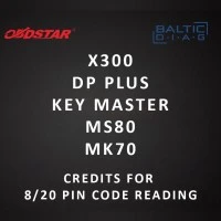 OBDSTAR 24 Credits For 8/20 Digits PIN Code Reading | X300 DP PLUS / Key Master / MS80 / MK70