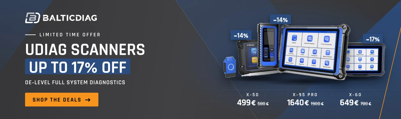UDIAG DIAGNOSTIC TOOLS SALE