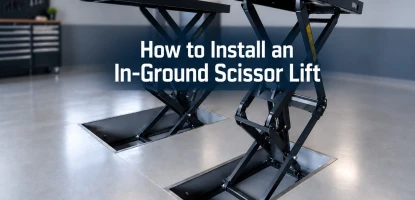 How to Install an In-Ground Scissor Lift in a Workshop or Garage