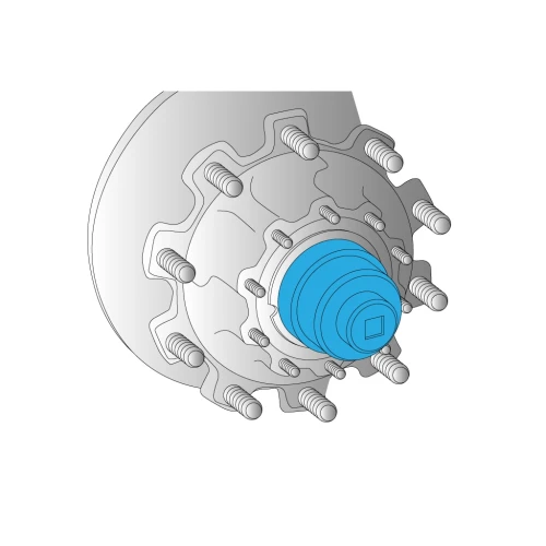 Wrench for Octagonal Axle Nut, DR. 1", 100 MM | Cojali 50105014