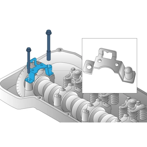 Indicator Support. Engine D13K/DTI13. Measurement Of Camshaft Lobe Deviation | Cojali 50105065