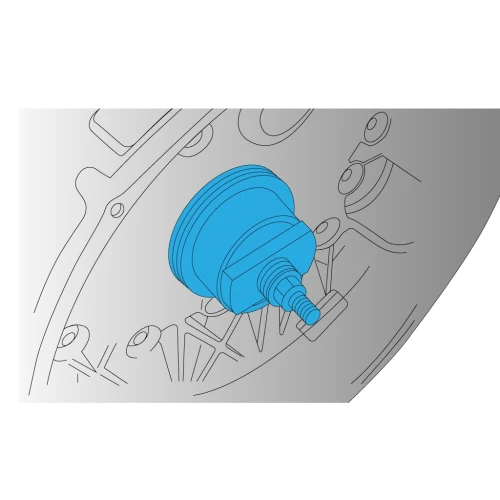 Tool to Assemble the Rear Crankshaft Seal For IVECO | Cojali 50105096