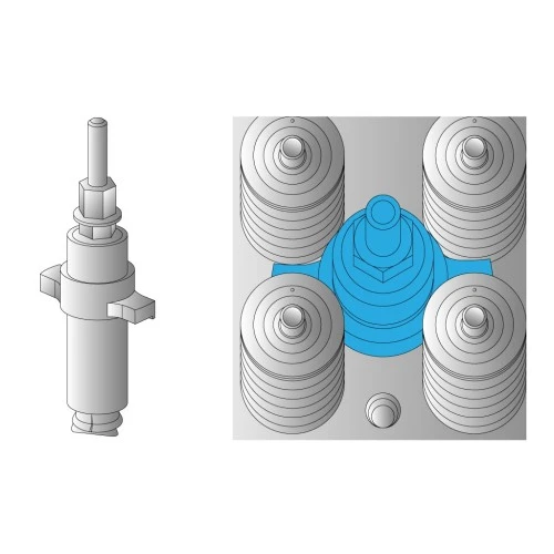 Stainless Steel Injector Sleeve Removal/Assembly Tool For Volvo and Renault | Cojali 50105213