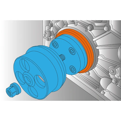 Tool To Assemble The Front Crankshaft Seal. DAF/PACCAR | Cojali 50105245
