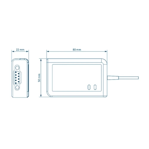 USB-to-CAN V2 compact interface | D-SUB 9 | IXXAT | With Galvanic Isolation
