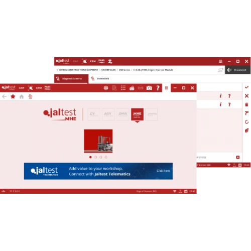 Forklift Diagnostic Tool | JALTEST | Diagnostic Laptop