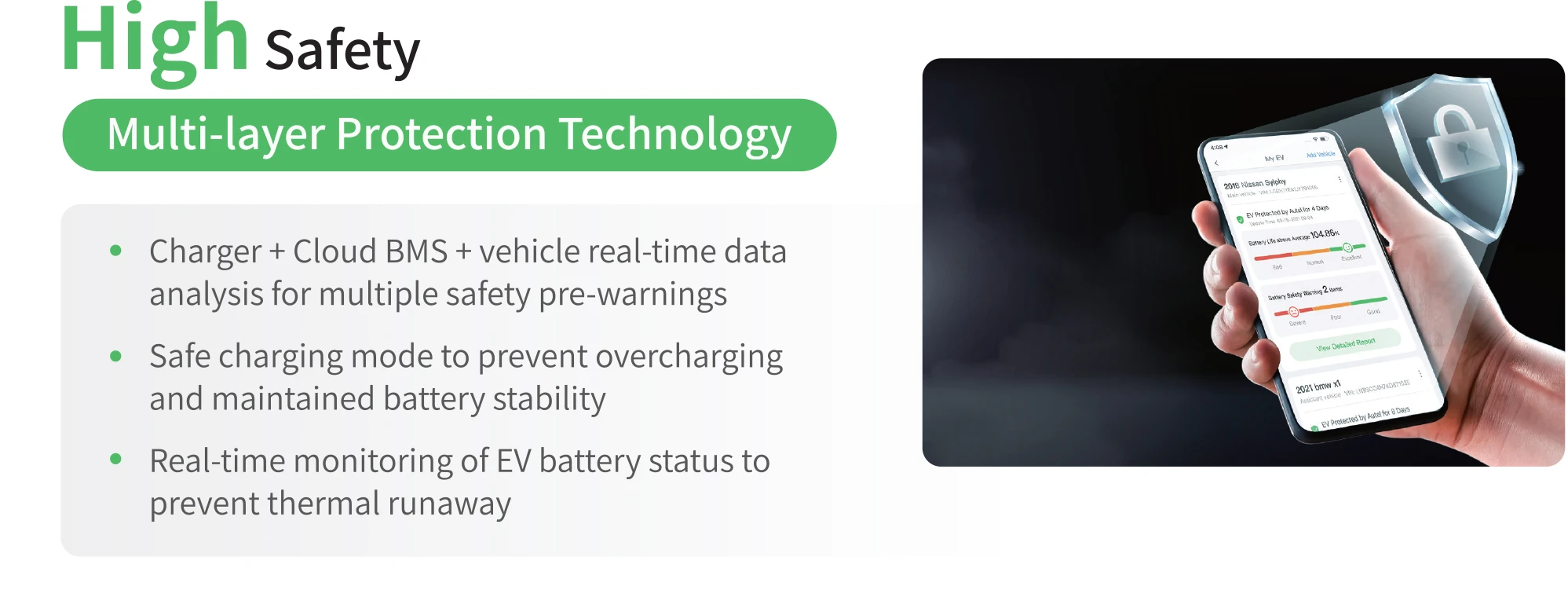 high safety ev charger