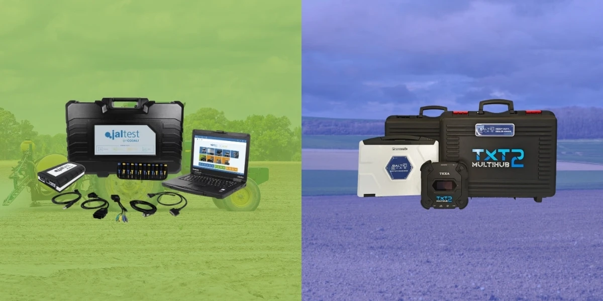Texa vs Jaltest agricultural tool kit