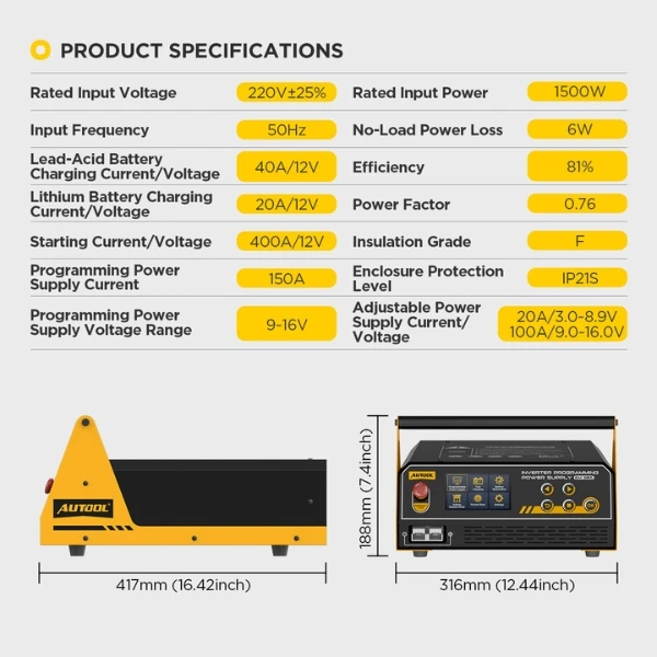 Specifications