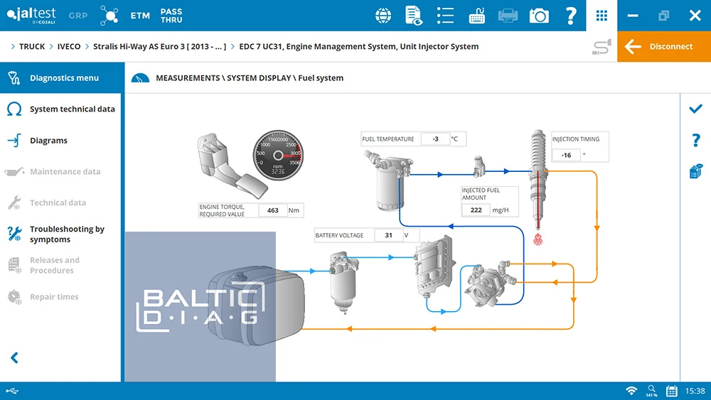 software de herramienta de diagnóstico de IVECO