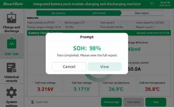 Battery Pack health